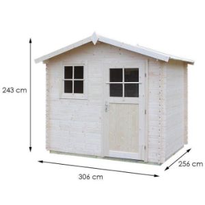 Obrazek Domek ogrodowy Margaretka 266x216 cm