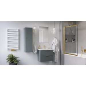 Obrazek Grzejnik łazienkowy Italic 95 945x500 biały 