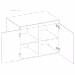 Obrazek Komoda Rumba 2F dąb lefkas