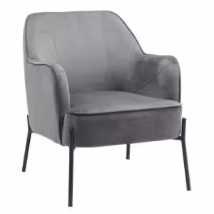 Obrazek Fotel Bob Dark Grey Velvet 13