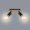 Obrazek Lampa 54008-2H Czarno-brązowa LS2
