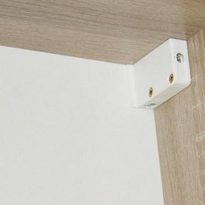 Obrazek Kuchnia Premio 270 zestaw B plus z blatem sonoma/biały/cappuccino połysk