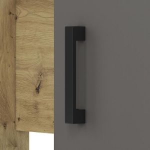 Obrazek Biurko Fini 08 dąb artisan/biały/antracyt 