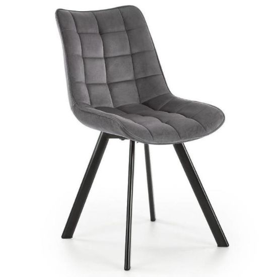 Obrazek Krzesło W132 szare nogi czarne 