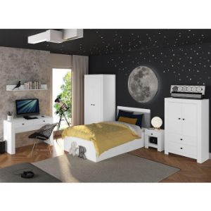 Obrazek Łóżko Lahti 16 Biały Mat 