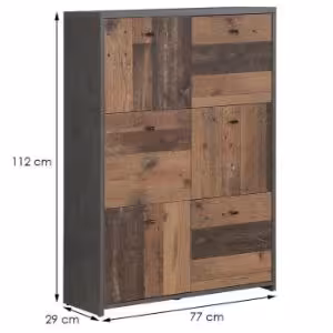 Obrazek Komoda Best Chest Old Wood Vin/Beton