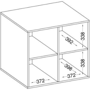 Obrazek Regał Malta Dąb Artisan Typ 103