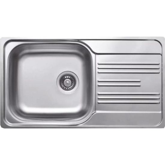 Obrazek Zlewozmywak stalowy jednokomorowy Colea EC198