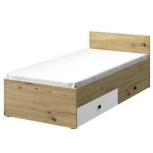 Obrazek Łóżko Nero 14 – Czarny Mat