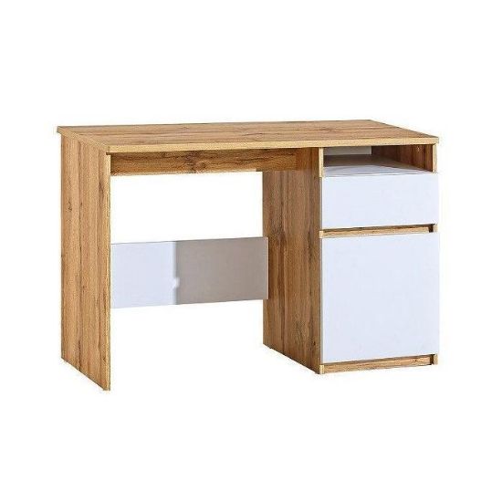 Obrazek Biurko Rino 07 biały/dąb