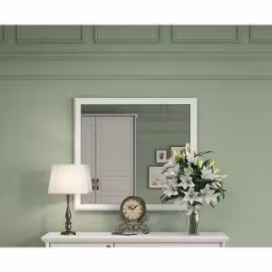 Obrazek Lustro Evergreen og/eg ivory mat