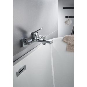 Obrazek Bateria wannowa Silva chrom