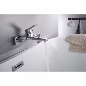 Obrazek Bateria wannowa Silva chrom