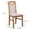 Obrazek Krzesło W120 dąb wotan milo 4 