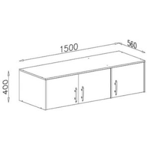 Obrazek Nadstawka Szafy Smart Srn2 3d Grafit