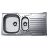 Obrazek Zlewozmywak stalowy dwukomorowy Oberon EC 318 D