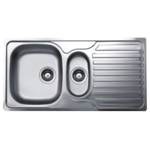 Obrazek Zlewozmywak stalowy dwukomorowy Oberon EC 318 D