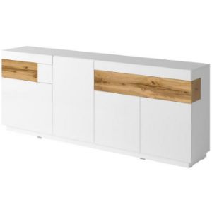 Obrazek Komoda Silke 25 dąb wotan/biały połysk