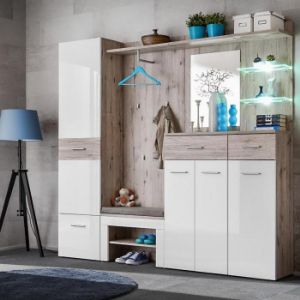 Obrazek Szafka Gustavo TYP A dąb wellington/biały