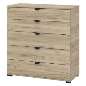 Obrazek Komoda Duerto 5F 90 szary dąb 11008295