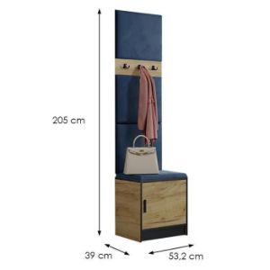 Obrazek Garderoba Roj 10 craft + Kronos 09 niebieski