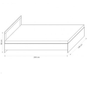 Obrazek Łóżko Cezar 23 Sonoma