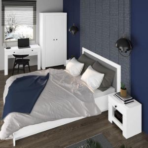 Obrazek Lustro Lahti 13 biały mat