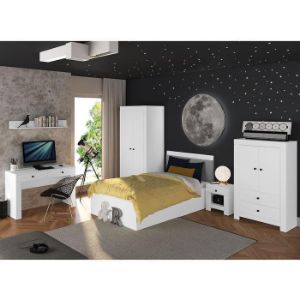 Obrazek Lustro Lahti 13 biały mat