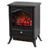 Obrazek Kominek Elektryczny ADRIA Czarny 1800W