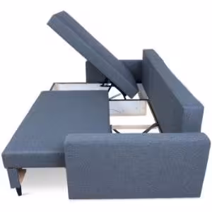 Obrazek Narożnik z funkcją spania Onyx popiel