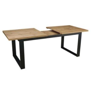 Obrazek Stół Iris St-29 180x90+2x40 Dąb Wotan