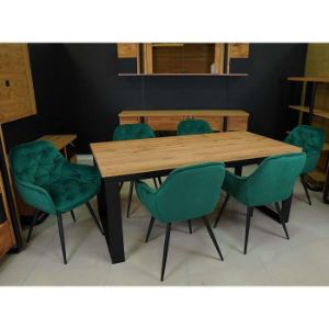 Obrazek Stół Iris St-29 180x90+2x40 Dąb Wotan