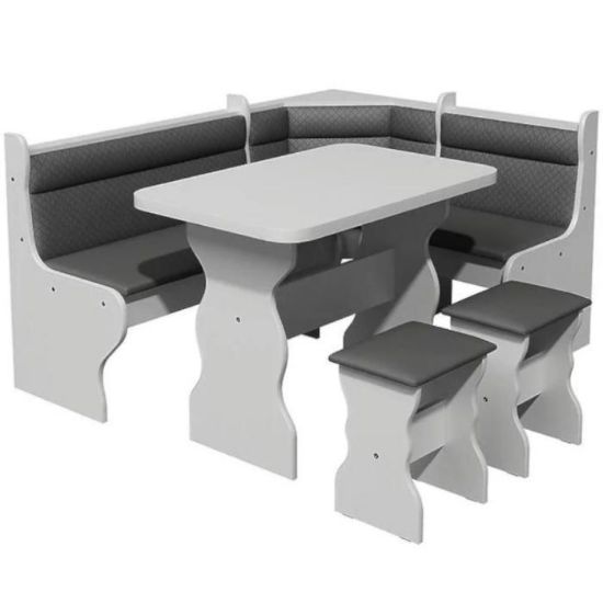 Obrazek Narożnik kuchenny Merkury II biały Eko ciemne