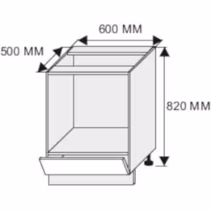 Obrazek Szafka kuchenna Malmo Permbroke D11K/60 korpus lava