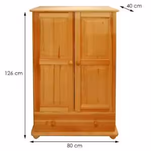 Obrazek Komoda Bieliz.80/2D/1S sos.fil.