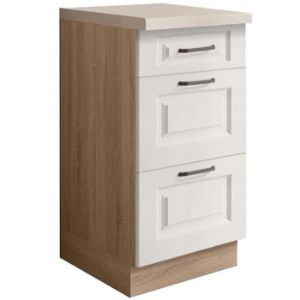 Obrazek Szafka Kuchenna Smart 8D Sonoma/Biały Mat