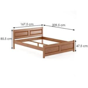 Obrazek Łóżko Buk LK109–160x200 cherry