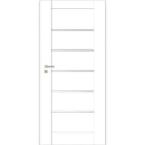 Obrazek Drzwi wewnętrzne Negra 5/5 80P białe 048/KL