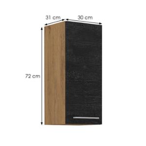 Obrazek Szafka kuchenna Vigo dark 30G-72 1F 