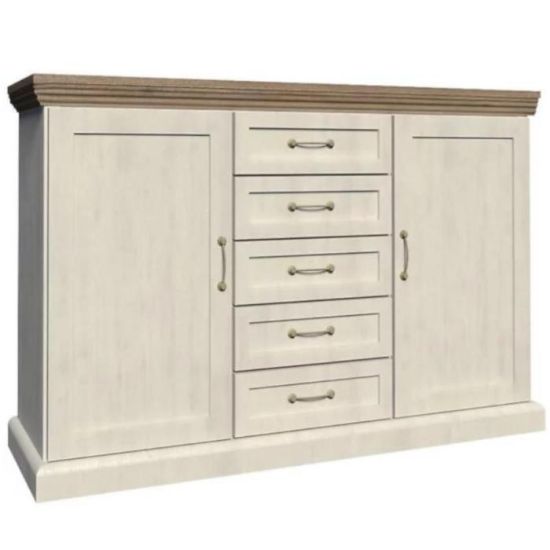 Obrazek Komoda Royal K2D sosna nord/dąb dziki