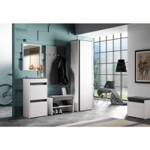 Obrazek Szafka na buty siedzisko 47X50 HYGA01 sosna śnieżna