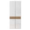 Obrazek Szafa 2D Avis P2/AV lakierowana pacific walnut/crystal white
