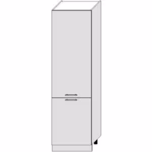 Obrazek  Szafka Kuchenna Bono D60sł 2133 Pl 2fr Biała Alaska/Bia 