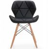 Obrazek Krzesło Malta czarne eko