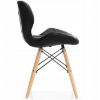 Obrazek Krzesło Malta czarne eko