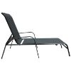 Obrazek Leżak Sicilia czarny