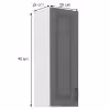 Obrazek Szafka kuchenna Stilo dustgrey/biały 30g/90 1f