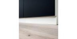 Obrazek Szafka kuchenna Denis d40 pl czarny mat/biały 