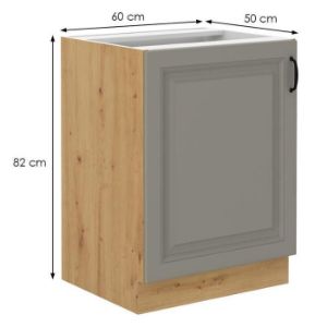 Obrazek Szafka kuchenna Stilo claygrey/artisan 60d 1f bb