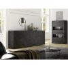 Obrazek Komoda Basic marmur Szary/Antracyt